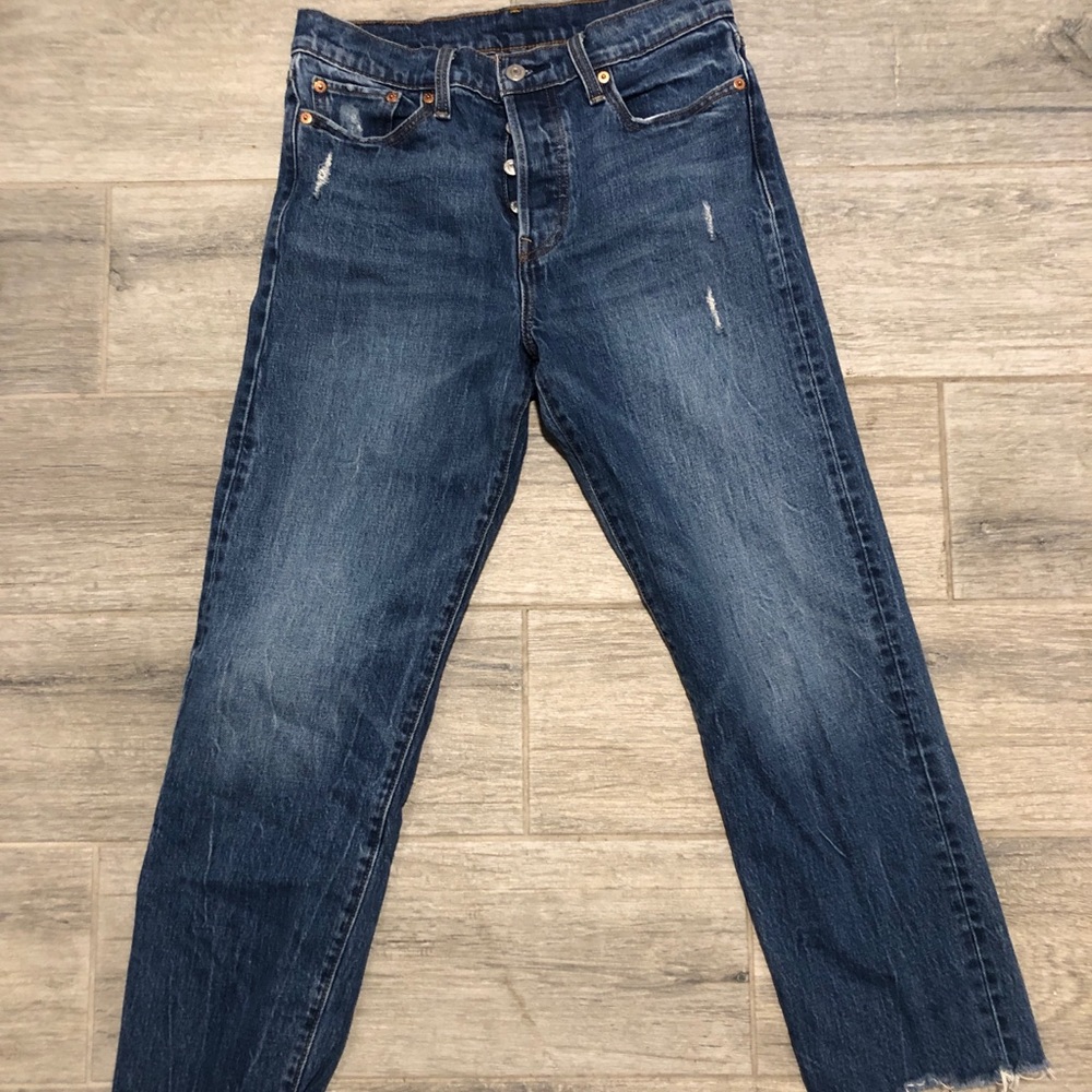 Levi Wedgie-fit Jeans